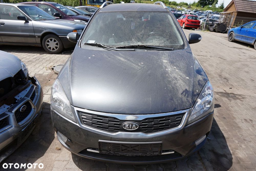 MASKA ZDERZAK BŁOTNIKI LAMPY CEED I LIFT 5K  KIA 2009-2012 CZARNY PRZÓD KOMPLETNY - 2