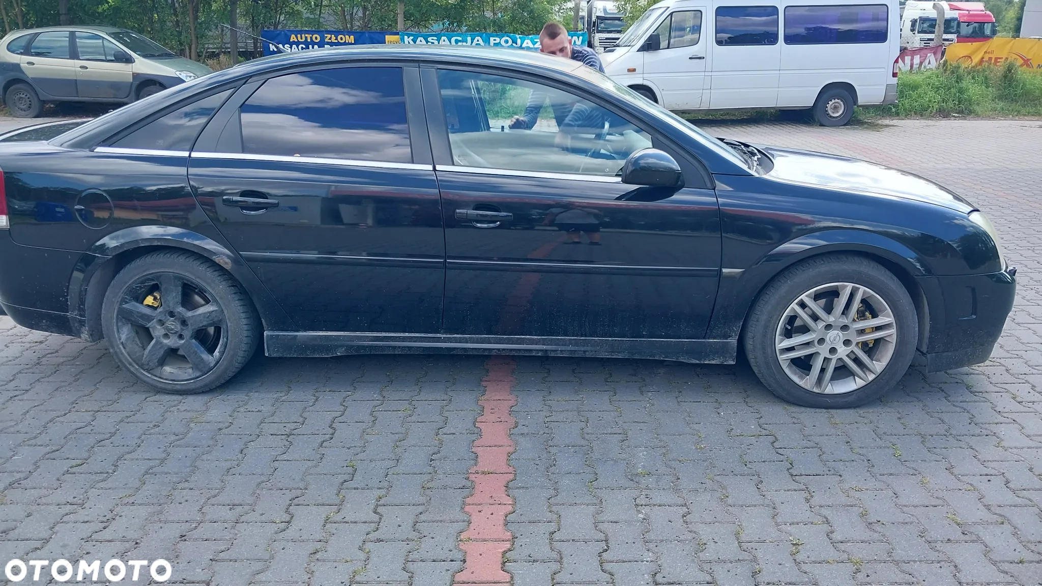 Opel Vectra C GTS silnik 2.0T Turbo drzwi klapa lakier Z20R  alufelgi fotele skóra przewody sprężarka panel klimatyzacji CAŁY NA CZĘŚCI WSZYSTKIE CZĘŚCI - 7