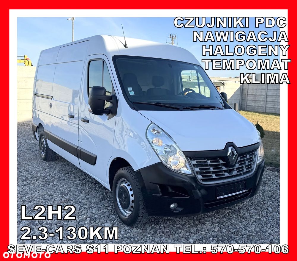 Renault MASTER L2H2 klima, navi, tempomat czujniki pdc halogeny