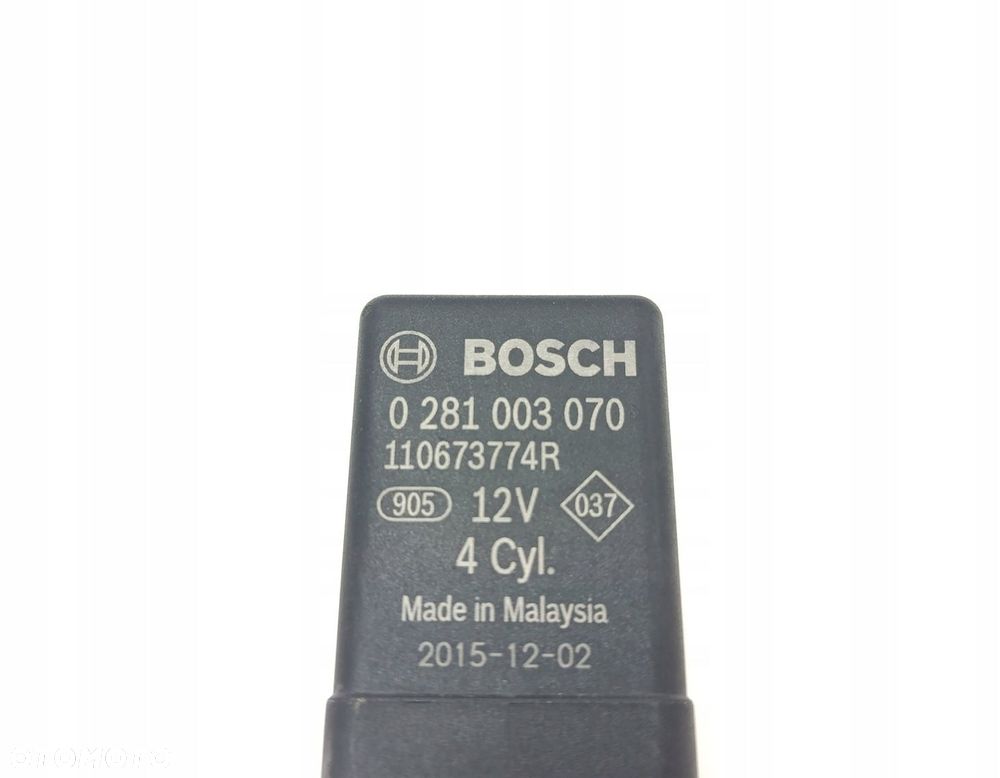 PRZEKAŹNIK ŚWIEC ŻAROWYCH RENAULT ESPACE V 1.6 DCI 0281003070 110673774R - 4