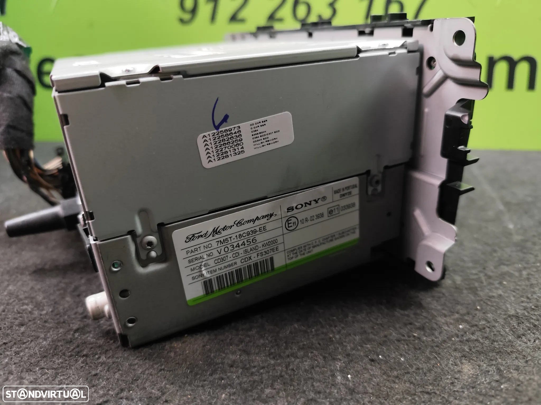FORD FOCUS II AUTO RADIO - R140 - 6