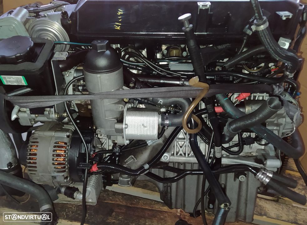 Motor Bmw 730D 231cv E65 M57 306D3 bloco aluminio caixa velocidades 6HP26 - 6