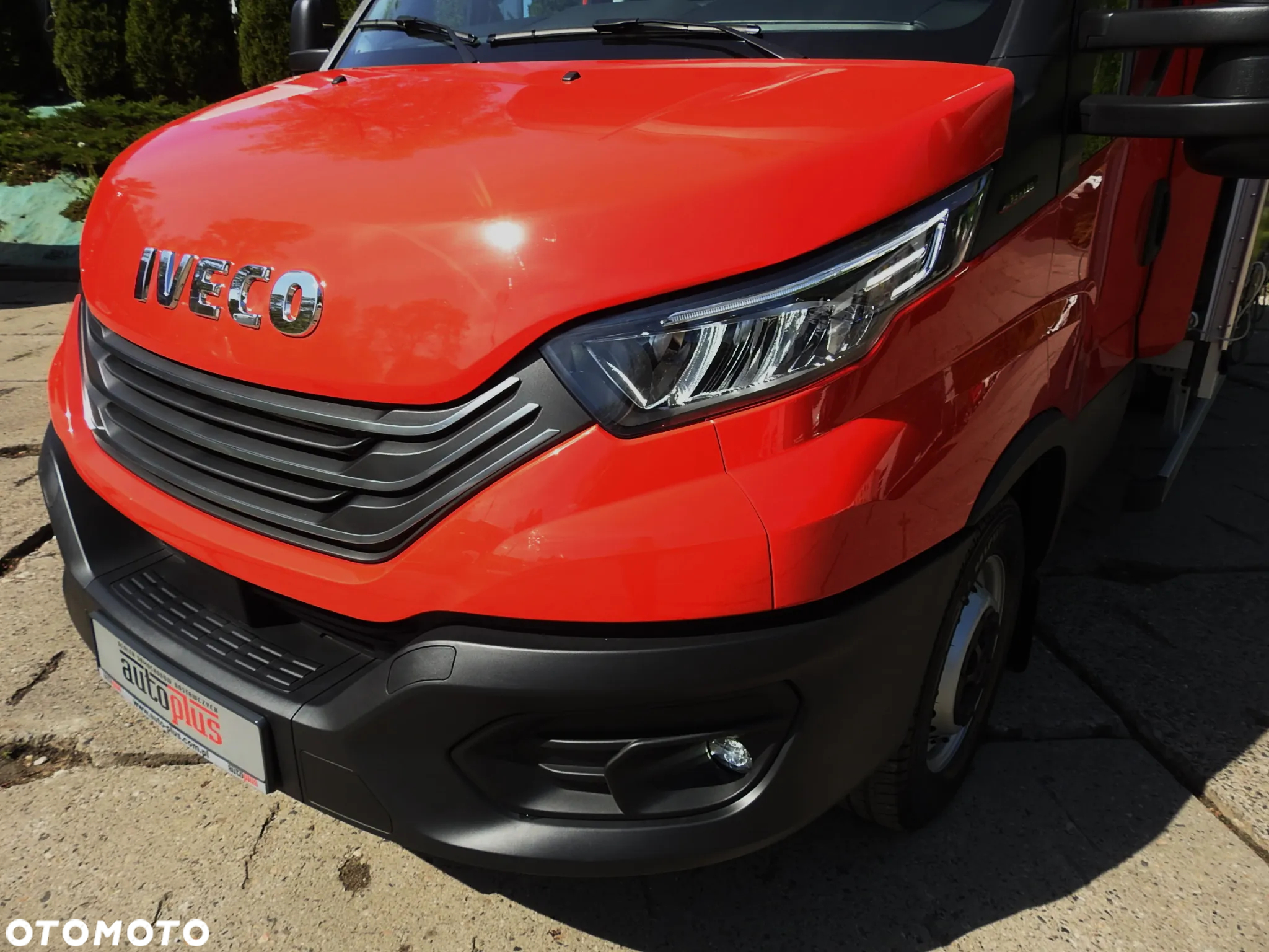 Iveco DAILY NOWY 35S18 CONNECT PLANDEKA 10 PALET WEBASTO KLIMATYZACJA TEMPOMAT NAWIGACJA LEDY ASO  180KM [ 500249 ] - 22