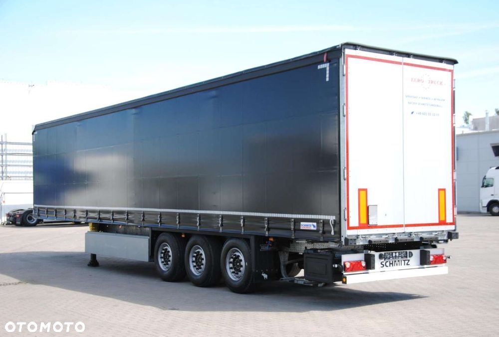 Schmitz Cargobull SCS kurtyna, podnoszona oś - 6
