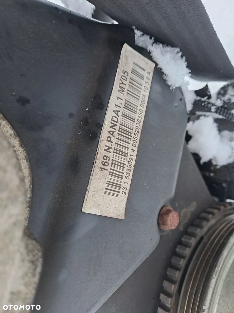 Fiat Panda 1.1 54KM silnik kompletny kod 187A1000 z korkiem oleju wkręcanym - 6