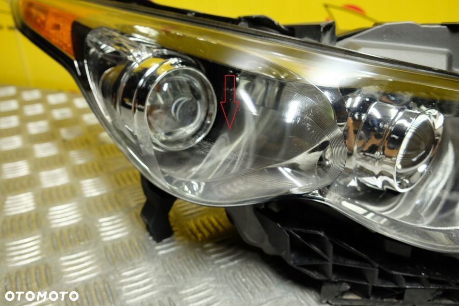 INFINITI FX FX35 2008- REFLEKTOR LAMPA XENON NIESKRĘTNY PRAWA USA - 7