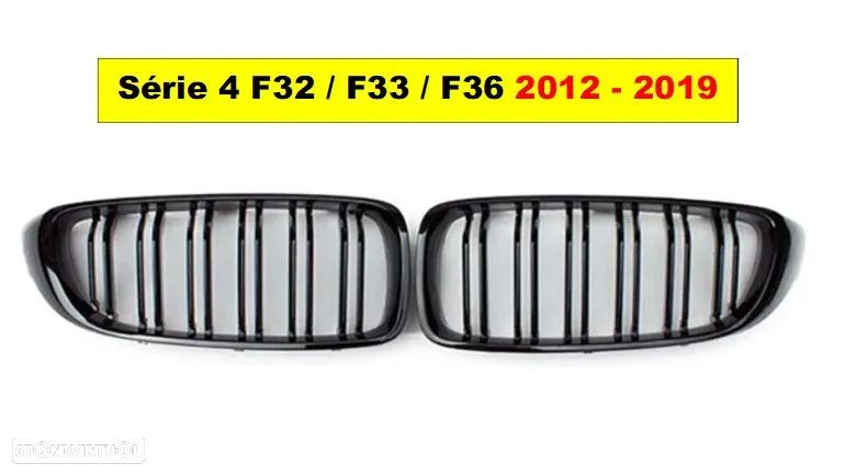PROMOÇÃO Grelhas Dupla Barra listas ///M BMW F10 F11 F20 F21 F30 F31 - 8