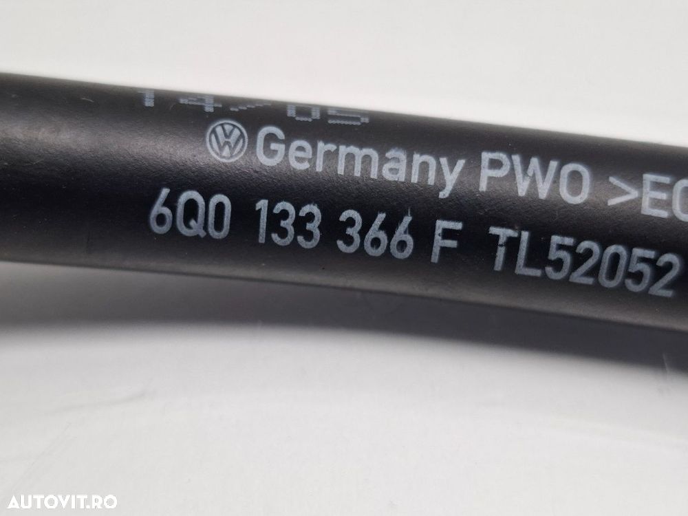 Conducta combustibil VOLKSWAGEN POLO 9N_ 2001 - 2012 12V AZQ, BME 6Q0133366F - 3