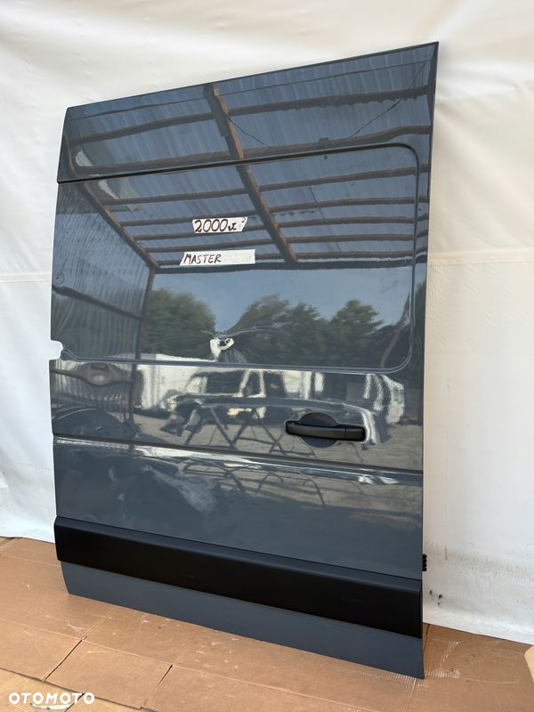 MASTER 4 MOVANO NV 400 18- drzwi suwane przesuwne BOCZNE SZARE - 2