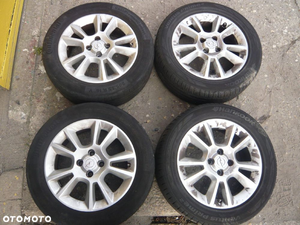 Opel Corsa D 93162534 koła felgi opony 205/55R16 - 1