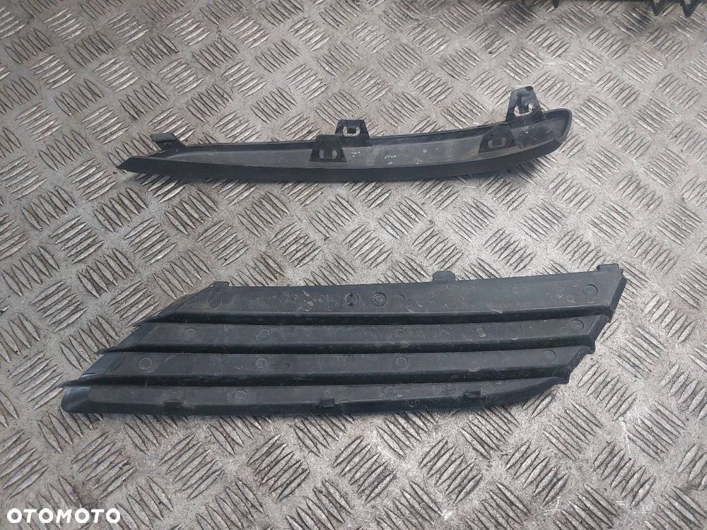KRATKA ZDERZAKA PRZÓD KOMPLET + ZAŚLEPKA XENONU OPEL ASTRA H Z163 - 9