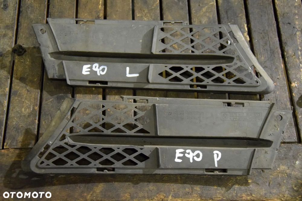 BMW E90 E91 Kratka zderzaka prawa lewa środkowa 7154556 - 3