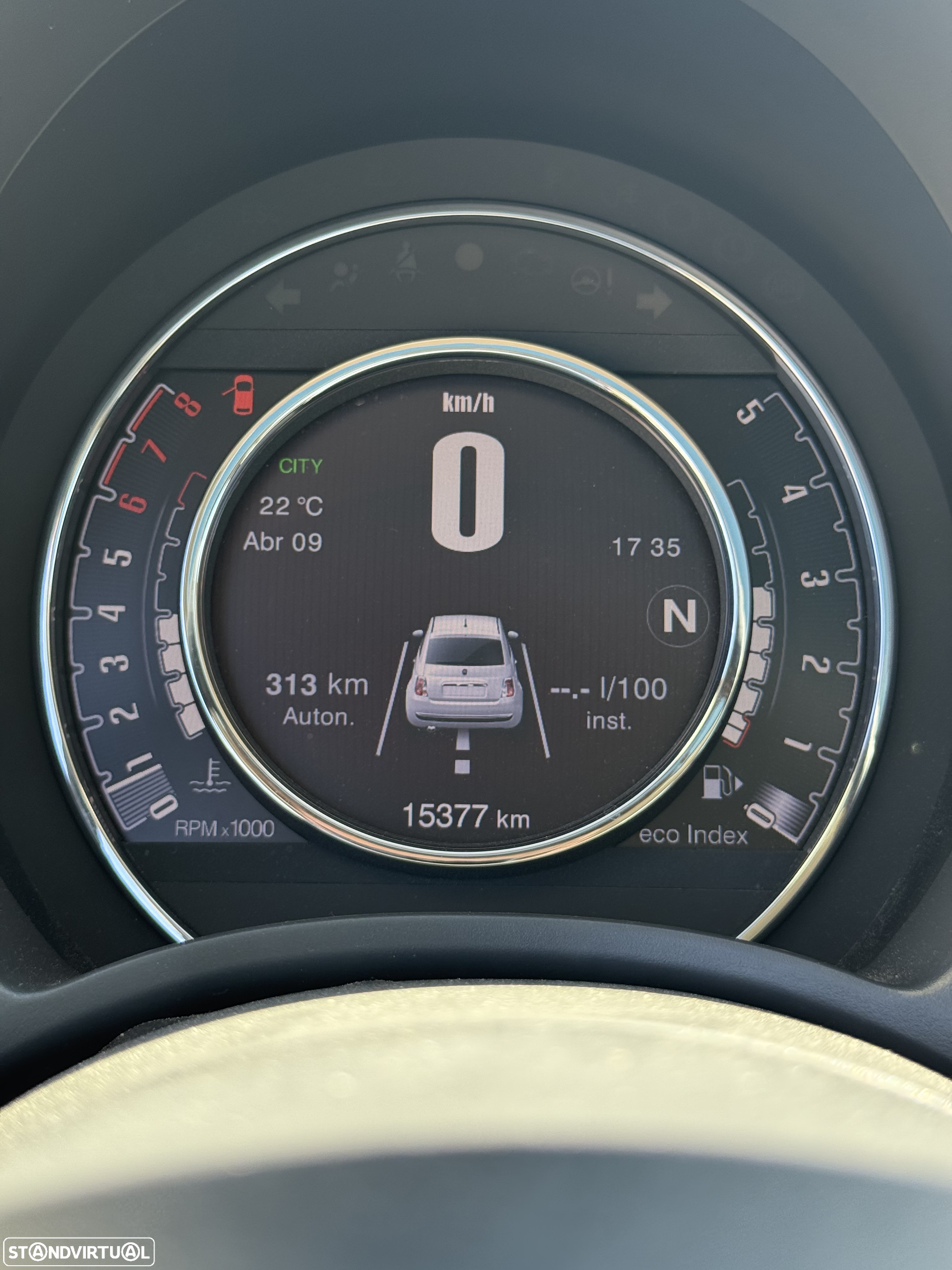 Fiat 500 1.2 Lounge Dualogic - 16