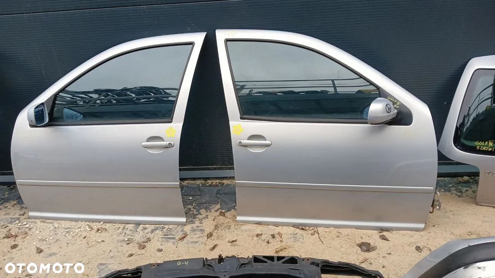 GOLF IV DRZWI MASKA KLAPA ZDERZAK WZMOCNIENIE CHŁODNICA LAMPA REFLEKTOR - 4