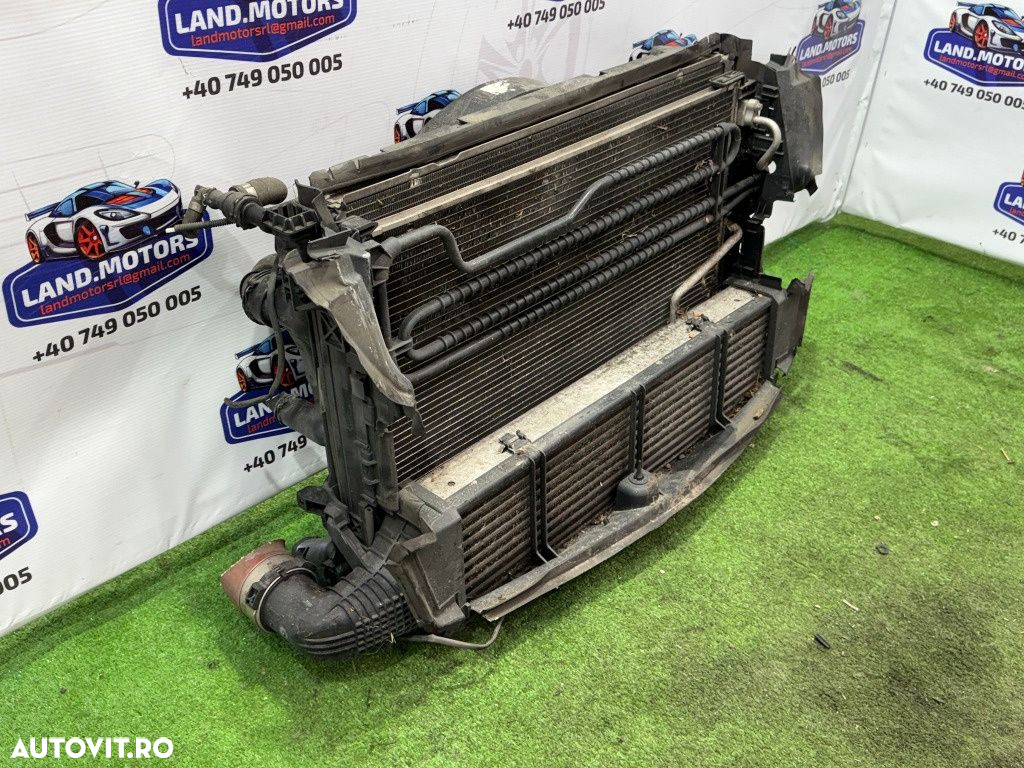 Caseta completa radiator apa ac ventilator 2012 mercedes benz c 250 cdi c-class coupe 2.2 diesel - 7