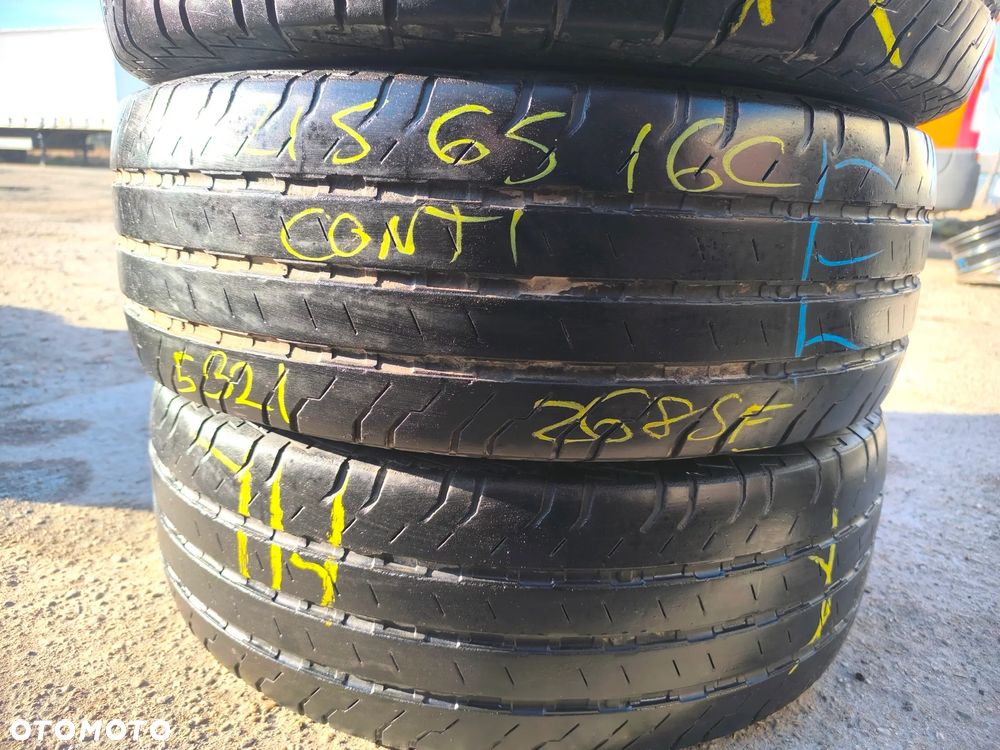 215/65R16C 109/107T 16 C Opony Letnie Lato CONTINENTAL ContiVanContact 100 7,5mm Legnica ALU-RAD 20-21r. 215/65 - 3