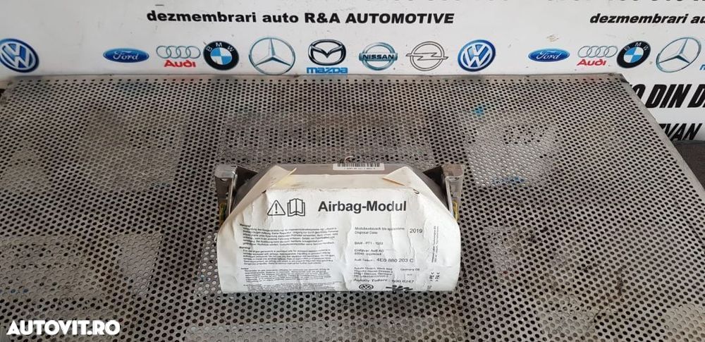 Airbag Pasager Audi A8 D3 An 2004-2008 Livram Oriunde In Tara - 2