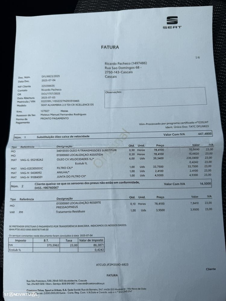SEAT Alhambra 2.0 TDI Xcellence DSG - 26