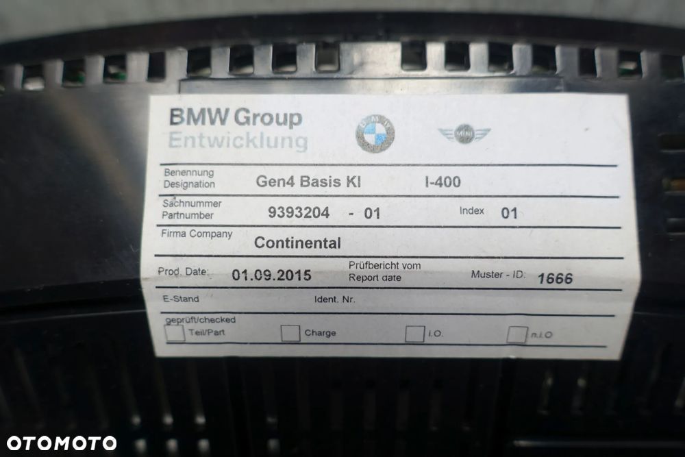 LICZNIK ZEGARY BMW G01 G20 G30 - 3
