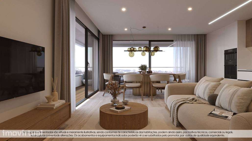 JD - Apartamento T1 em construção | Terraço 57m² | Lugar de garagem - Grande imagem: 2/19
