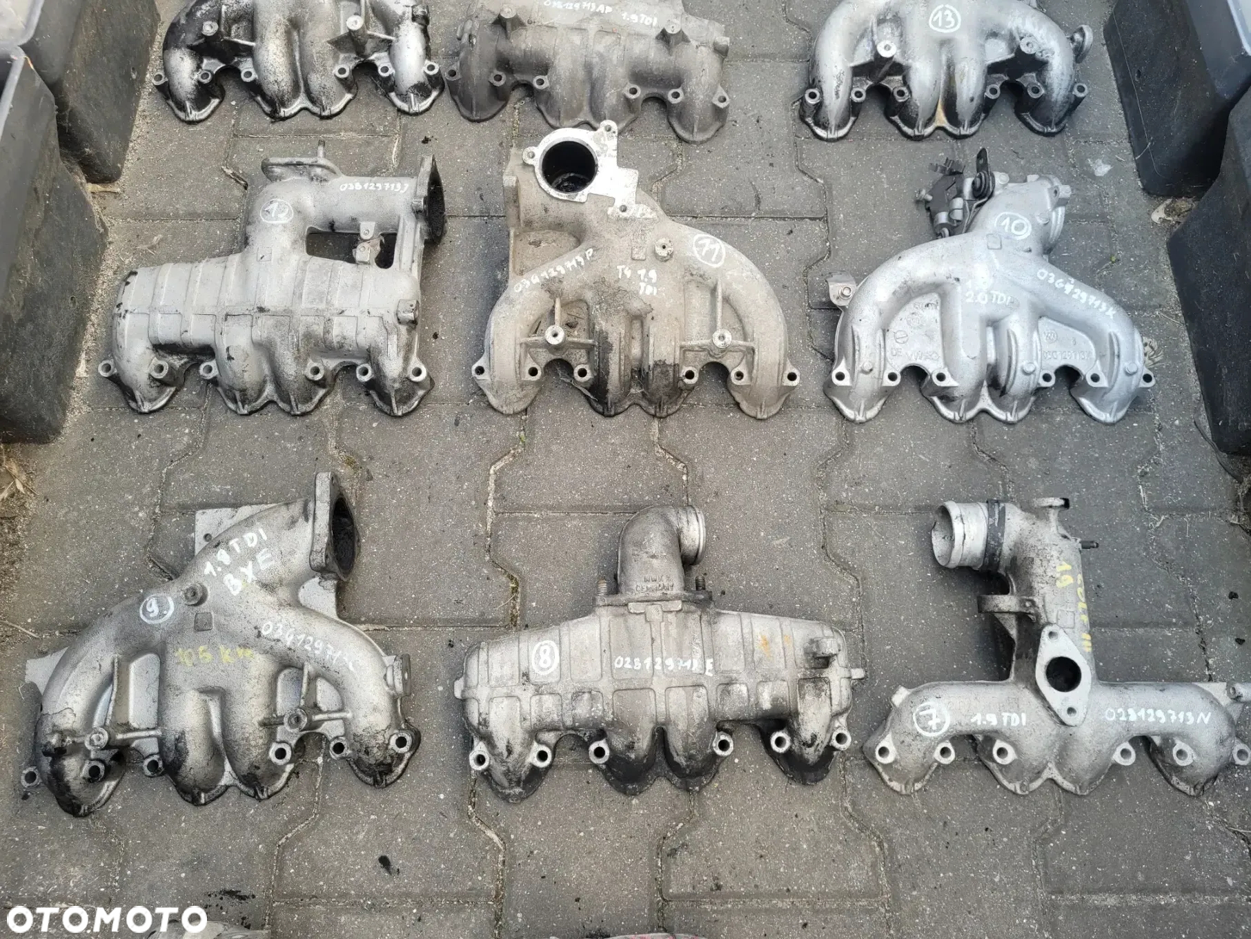KOLEKTOR SSĄCY ALUMINIOWY VOLKSWAGEN DIESEL - 3