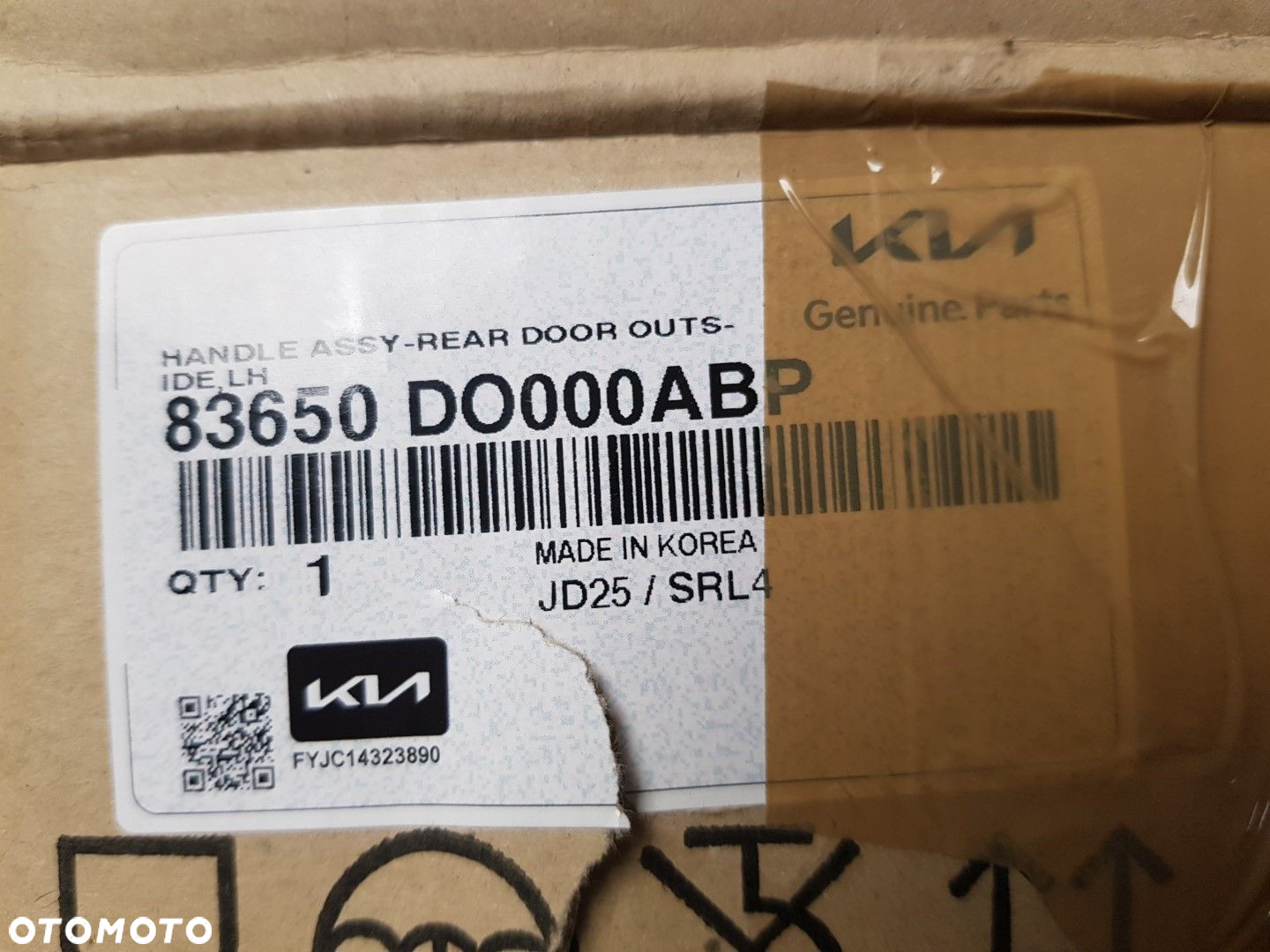 ORYGINALNA KLAMKA LEWA TYLNA KIA EV9 83650-DO000 - 9