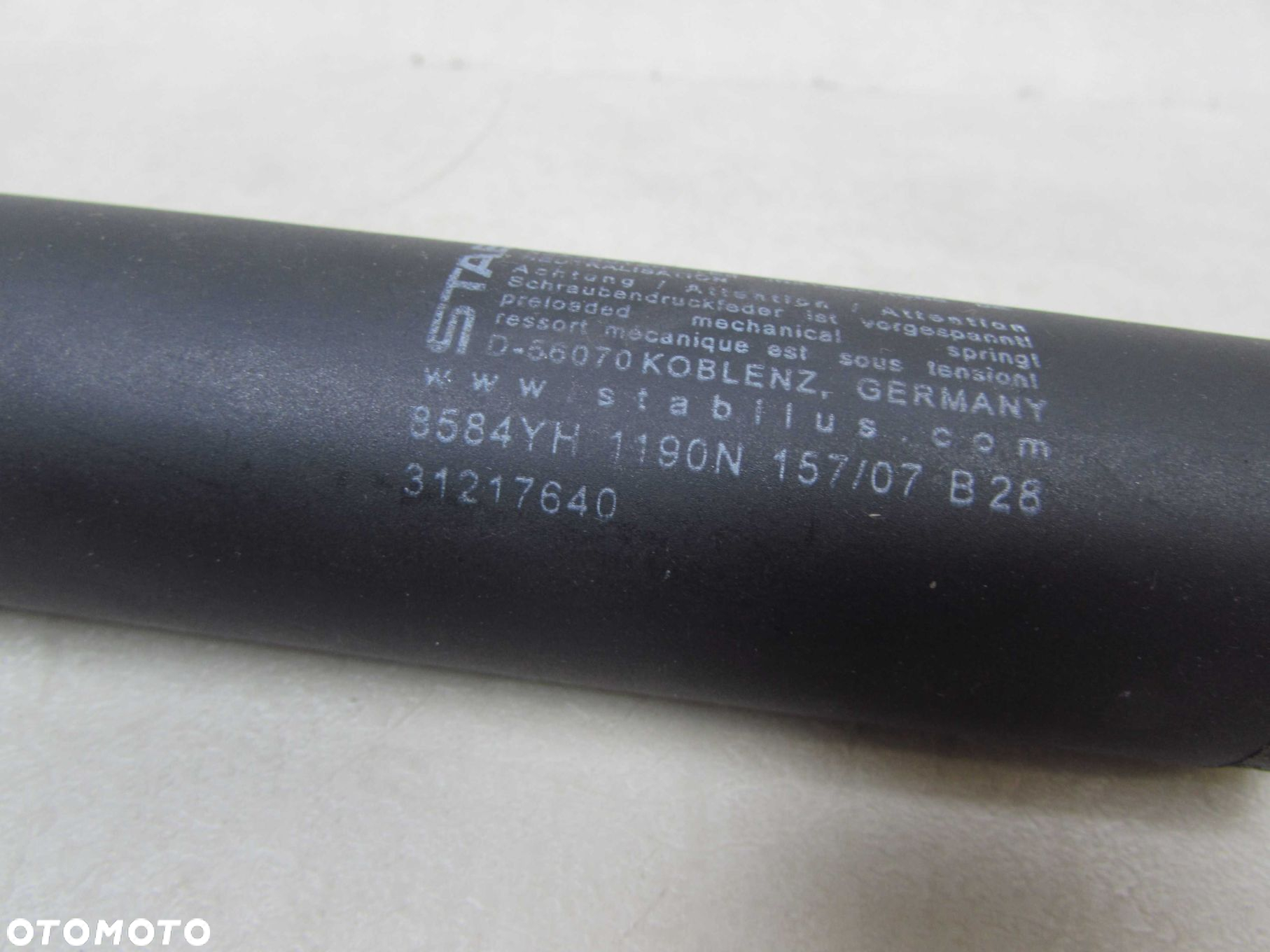 VOLVO V70 III XC70 06-16 SILOWNIK TELESKOP KLAPY BAGAZNIKA TYL 31217640 - 7