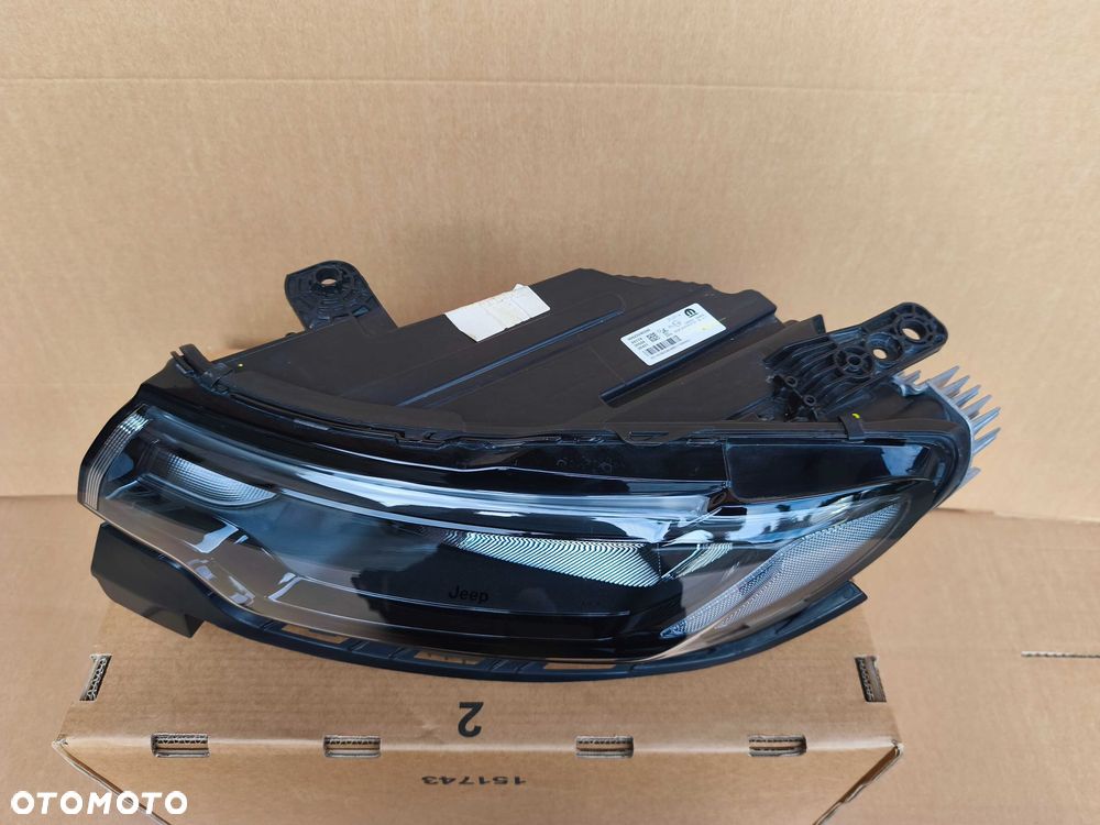 JEEP COMPASS 2 II LIFT 21- lampa lewa przód reflektor FULL LED IDEALNA - 5