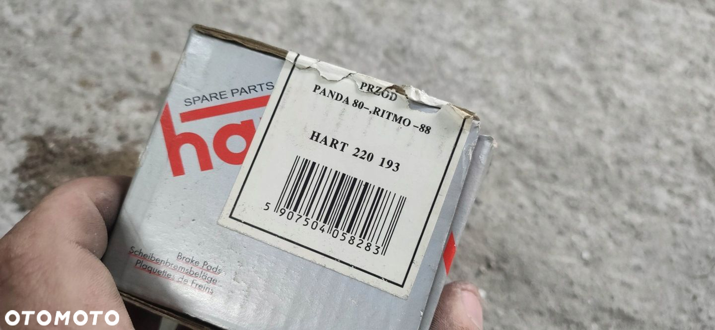 KR KLOCKI HAMULCOWE PRZÓD FIAT POLONEZ YUGO LANCIA - 3