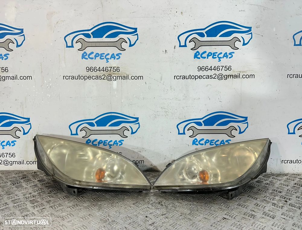 .Conjunto Farol Otica Frente Frontal Direita Esquerda Original Mistubishi Colt 8301A285 mr957356 2003 - 2013 - 1