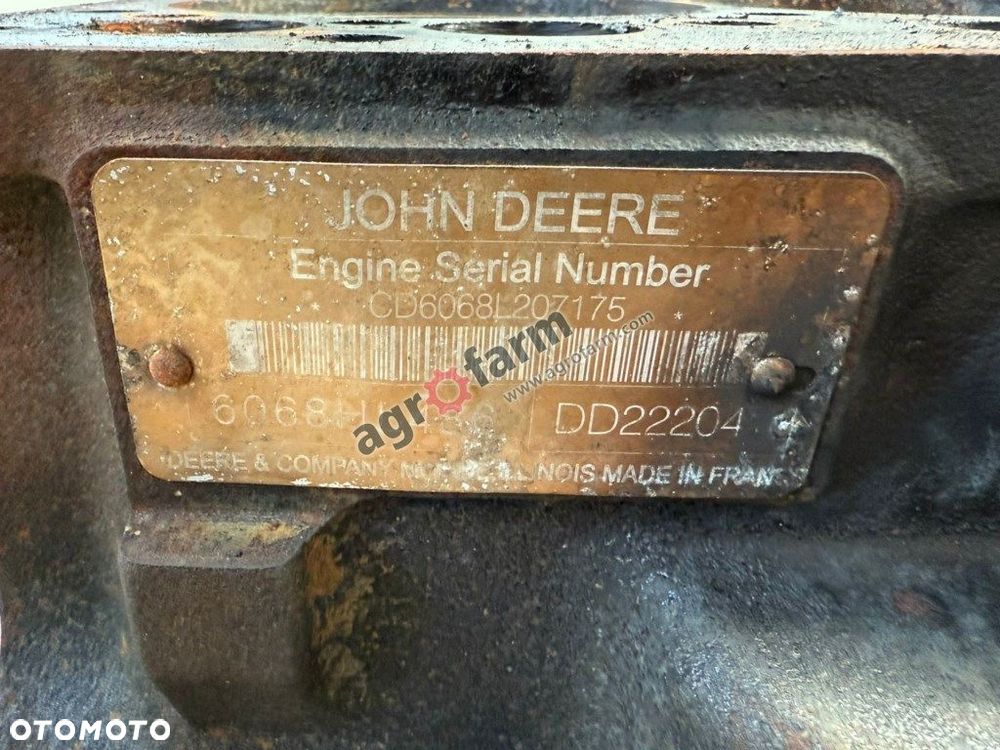 Blok silnika John Deere 6920, 6910S,6910, 6820 - 3