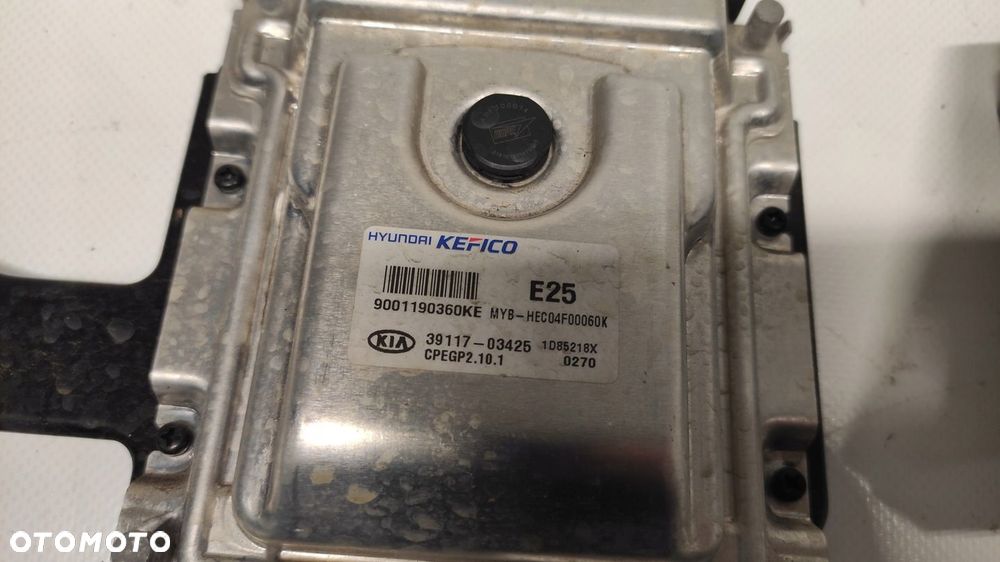 KIA RIO IV V 1.4 BENZYNA G4LC KOMPUTER ZESTAW STARTOWY MODUŁ 39117-03425 17 - 2