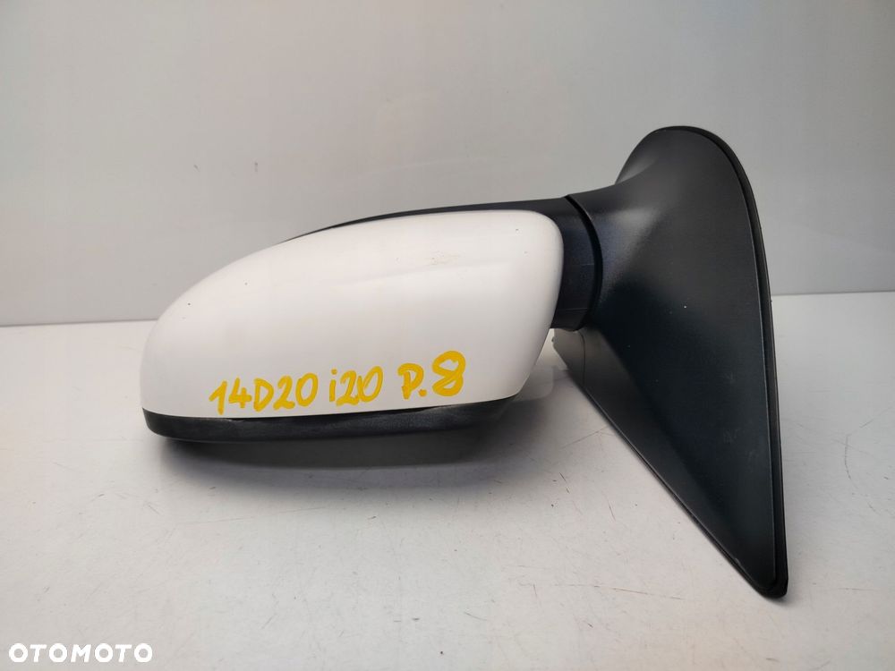 hyundai i20 i lift 8 pin 12r- lusterko lewe zewnętrzne phw - 7