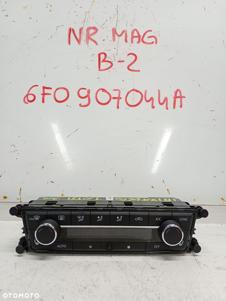 PANEL KLIMATYZACJI SEAT IBIZA V 6F0 6F0907044A - 1