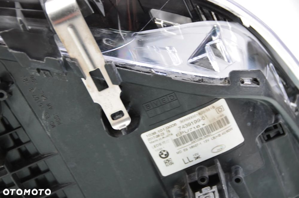 BMW 5 G30 G31 FULL LED 7439199-01 Lewy Przedni Oryginał - 9