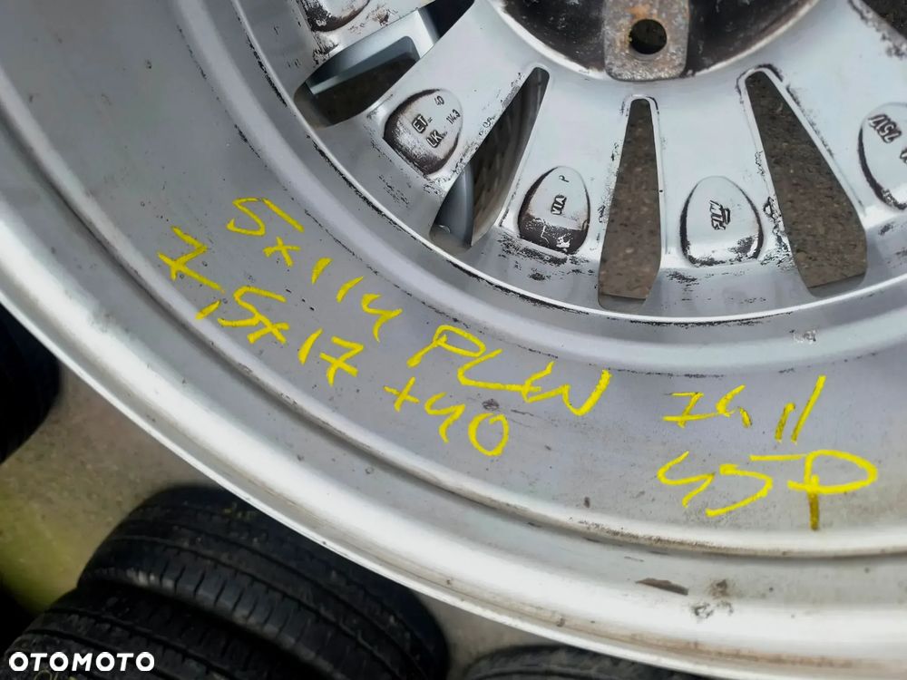5x114,3 Felgi Aluminiowe Alufelgi 17 Koła 5x114 NISSAN TOYOTA LEXUS SUZUKI RENAULT DACIA HONDA HYUNDAI MAZDA KIA MITSUBISHI Legnica ALU-RAD - 12