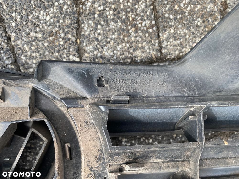 GRILL ATRAPA CHŁODNICY  VW VOLKSWAGEN GOLF V 1K0853655A - 10