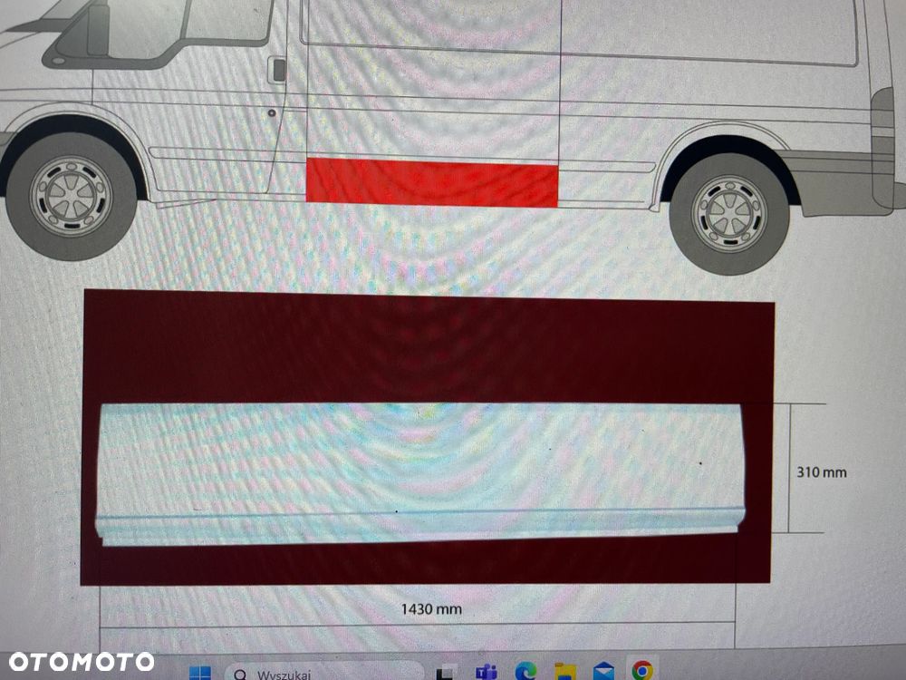 REPERATURKA LEWA FORD TRANSIT 2000-2014 - NOWA - 4