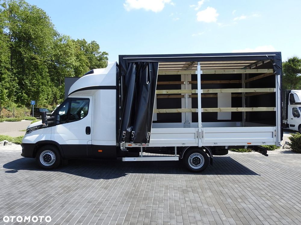 Iveco DAILY 35S18 NOWY PLANDEKA 8 PALET TEMPOMAT NAWIGACJA LEDY AUTOMAT HI-MATIC GWARANCJA PRODUCENTA  180KM - 9