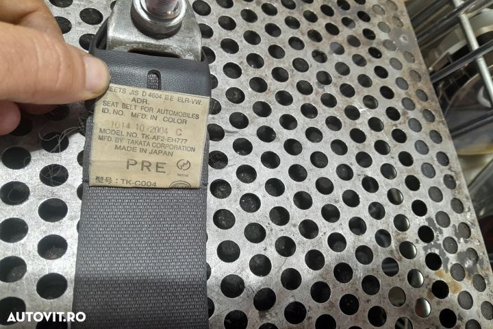 Centura siguranta fata stanga 0431093 0431093 Mazda 6 GG [2002 - 2005 - 3
