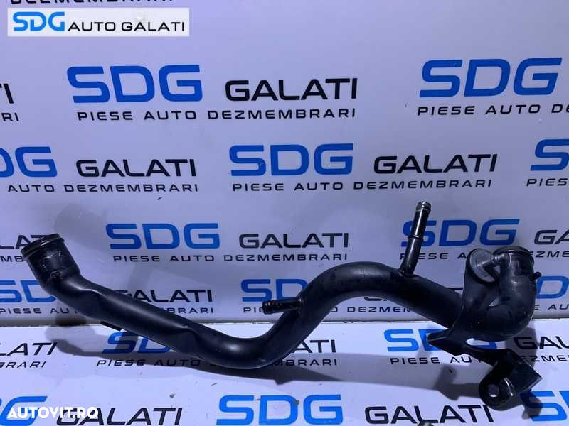 Conducta Teava Apa Racire Motor Skoda Superb 1 1.9 TDI AWX AVB AVF BSV BPZ 2002 - 2008 Cod 038121071S - 1