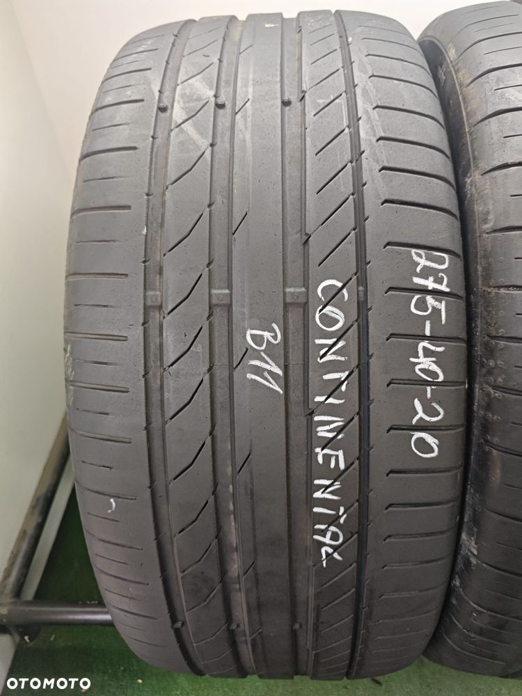 Opony 275 40 20 Continental ContiSportContact 2szt - 3