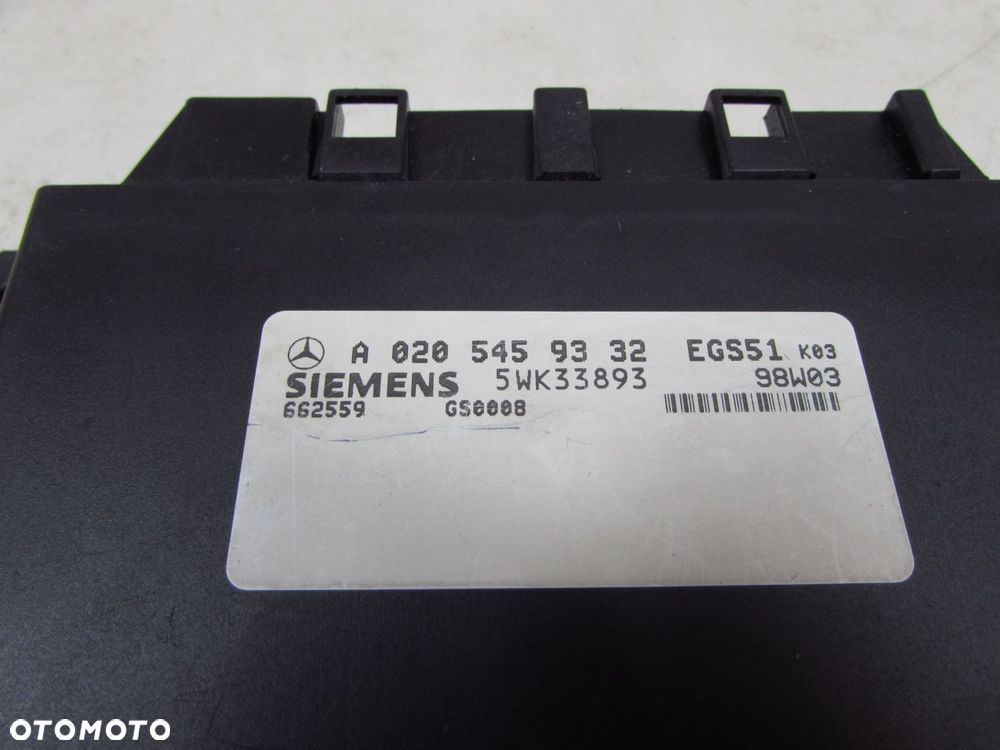 MB MERCEDES W210 E-KLASA 95-03 MODUL STEROWNIK SKRZYNI 0205459332 - 7