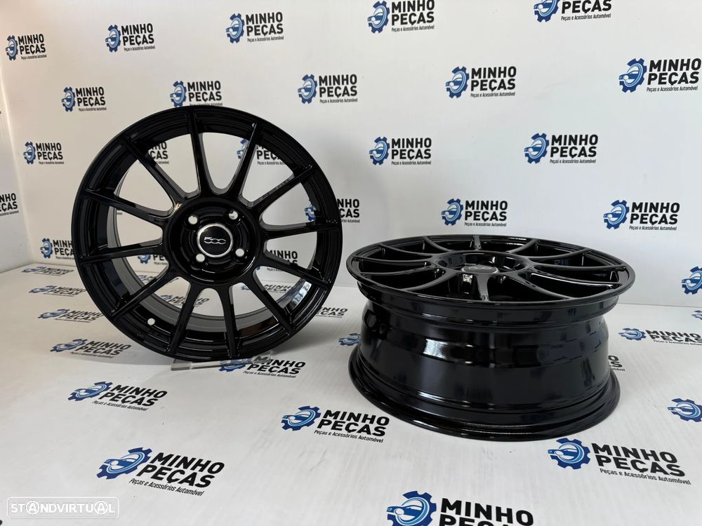 Jantes Look Fiat em 16 (4x98) Preto Brilho - 5