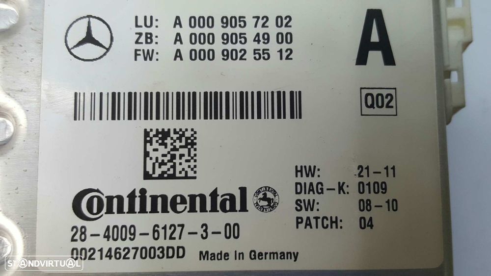 CÂMERA DE VISTA FRONTAL MERCEDES CLASE GLK (W204) GLK GLK 200 CDI BE (204.901) - 2