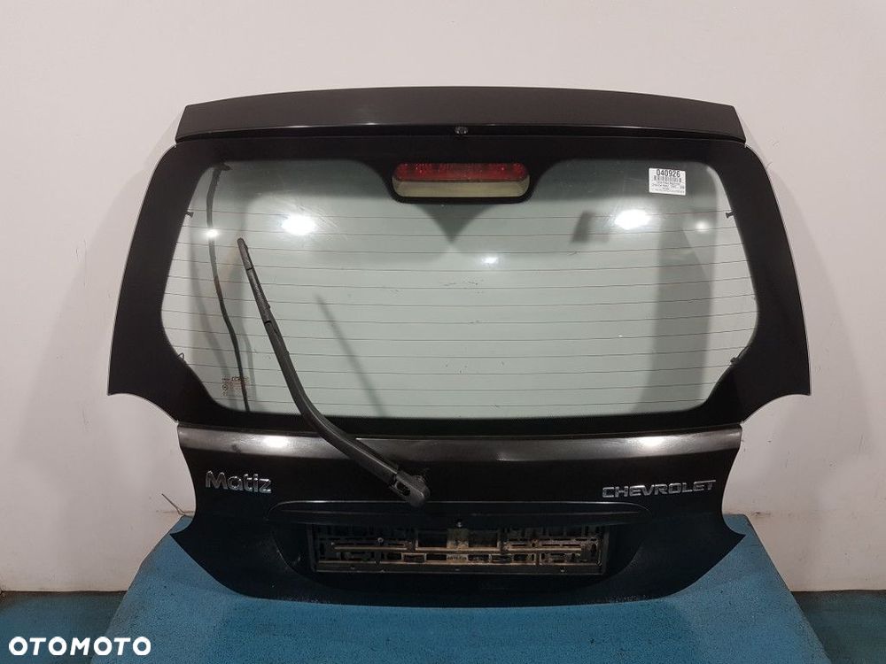 CHEVROLET MATIZ II 5D TYLNA KLAPA BAGAŻNIKA 87U - 1