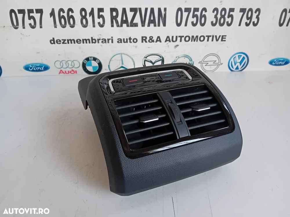 Grile Grila Ventilatie Climatronic Spate Cotiera Vw Passat B8 An 2014-2020 Motor DFG Cutie UAX - 4