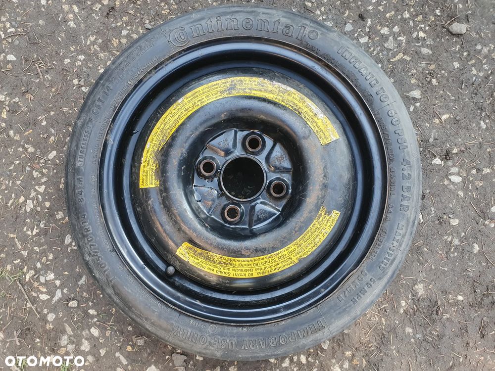 DOJAZDÓWKA 4x100 3,5Jx14 105/70R14 VW AUDI SKODA SEAT 357601025D POSIADAM 3 SZT - 10