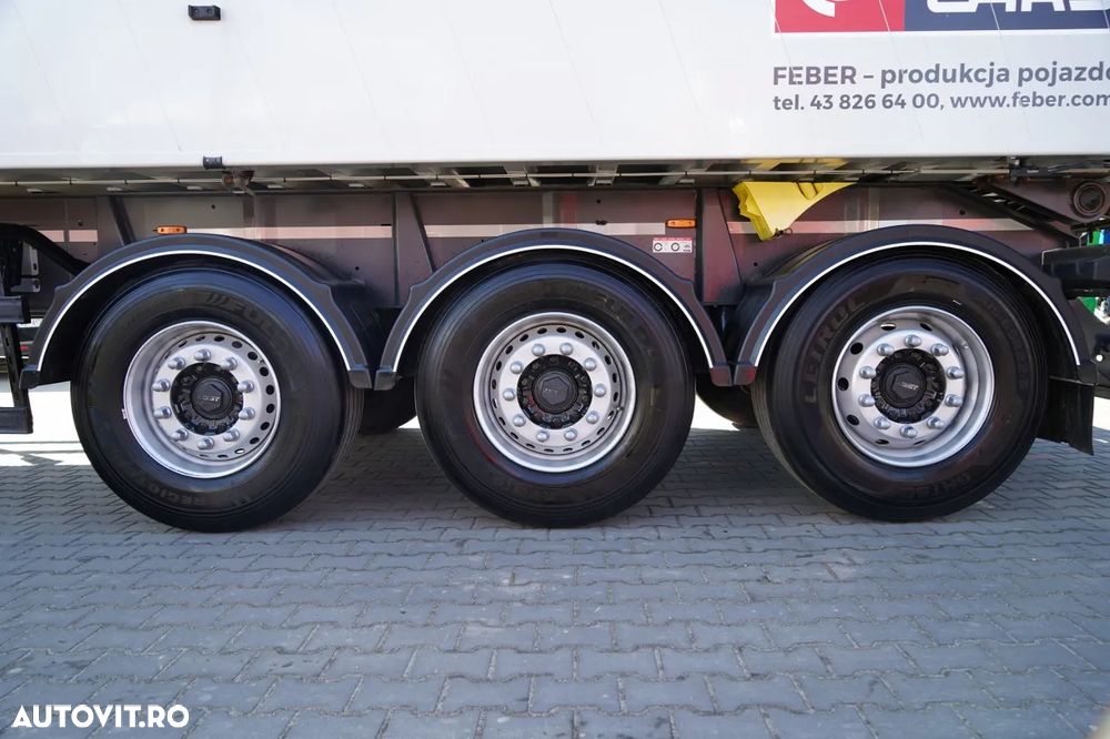 Inter Cars BASCULATOR 62 M3 / ALUMINIU / AXĂ RIDICATĂ / - 20