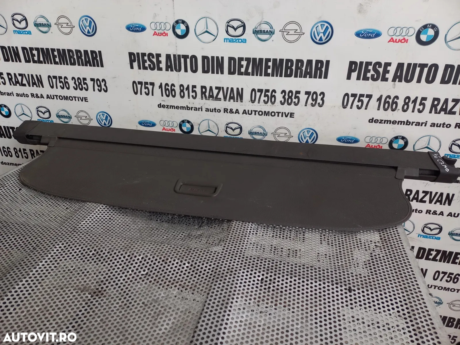 Rulou Acoperitoare Portbagaj Audi A6 4G C7 Combi Variant Maro Original An 2011-2012-2013-2014-2015- - 6